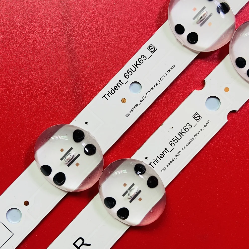 TV용 LED 스트립, 65UK6300YVB 65UK6300 65UK6400 65UK6470PLC 65UK6400PLF 65UK6300PUE, EAV64013801, 4 PCs