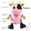 14 Songs Dancing Robot Cow Baby Electric Toys Sound Light Music Cow Parent-child Interrecative Toddler Toys Kid Christmas Gift 4