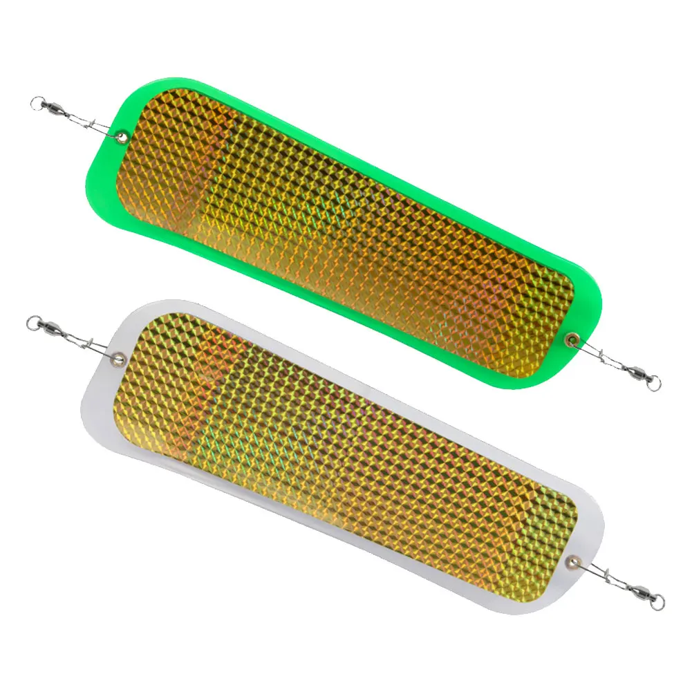 28cm Trolling Fishing Diving Flash Board Bait Lure Flasher Reflective Flasher Fishing Trolling Flasher for Trolling Salmon Trout