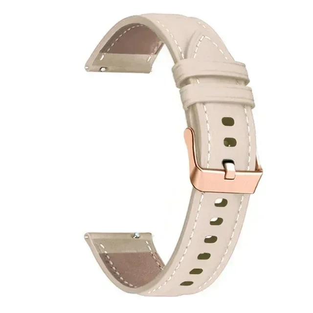 Sporty PU Leather Watch Bracelet - 18/20mm Strap Replacement
