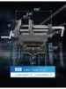 6 Cross Slide Vise Drill Press Milling Vise, 6 In Jaw Width, 6.1 Max Jaw Opening, 2 Way Heavy Duty X-Y Compound Bench Mount Clam 6
