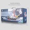 Rc Speedboat 2.4g Wireless  Remote Control Rescue Speedboat Simulation Fire Rescue Boat Spray Boat Children'S Outdoor Toy Gifts 6