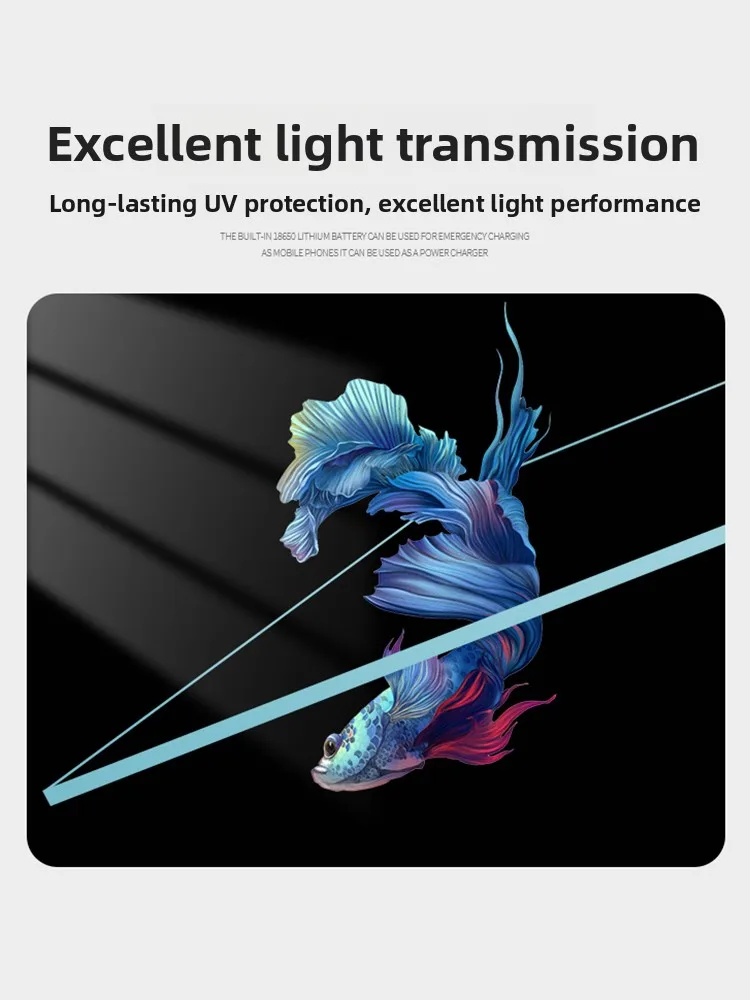 Tempered Glass Aquarium Cover Board Spla Proof Jump Proof Heat Insulation Transparent Top Cover for Fi Tank Aquatic Pets