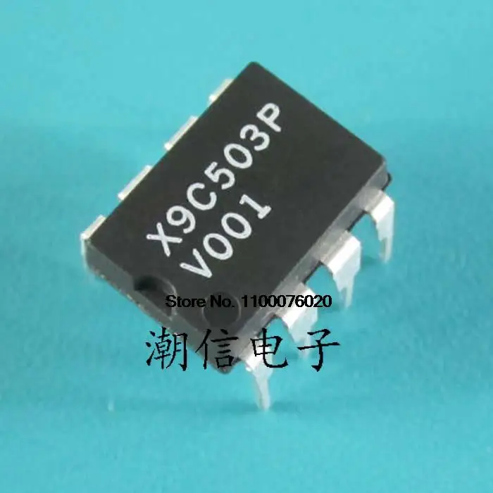 

(5 шт./партия) X9C503P DIP-8 в наличии, power IC