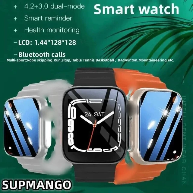 Smartwatch, Reloj Inteligente Mujer y Hombre, Pulsera Inteligente Pantalla  Táctil Impermeable IP67, Reloj Deportivo con Monitor De Frecuencia  Cardíaca, Monitor De Calorías, Podómetro,GPS, etc., Moda de Mujer