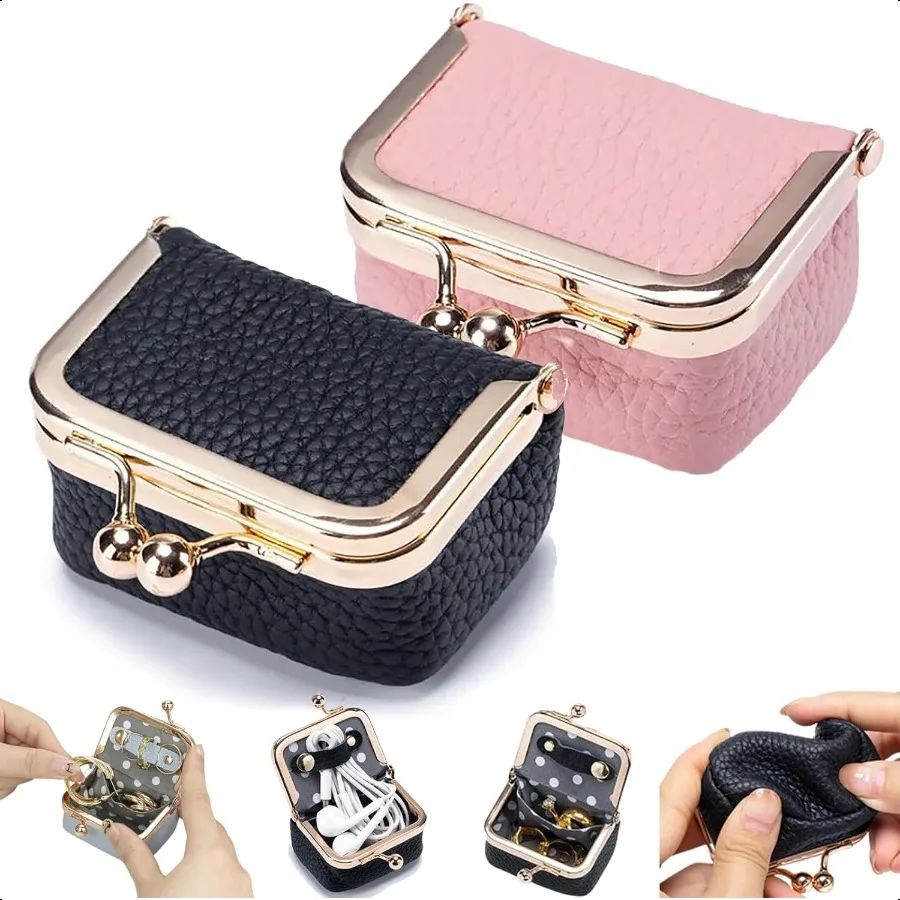 Blackbag 2層リントジュエリーボックス オーガナイザー ディスプレイ 収納ケース ロック付き 10.2