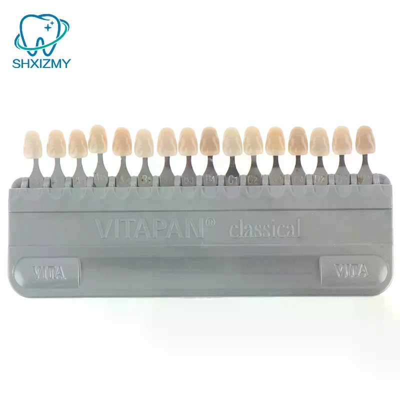 Prodotti per lo sbiancamento dei dentiGuide Materiale dentale Vita 16 colori Modello di dente Piastra colorimetrica Design a forma di dente per dispositivo di bellezza - immagine 5