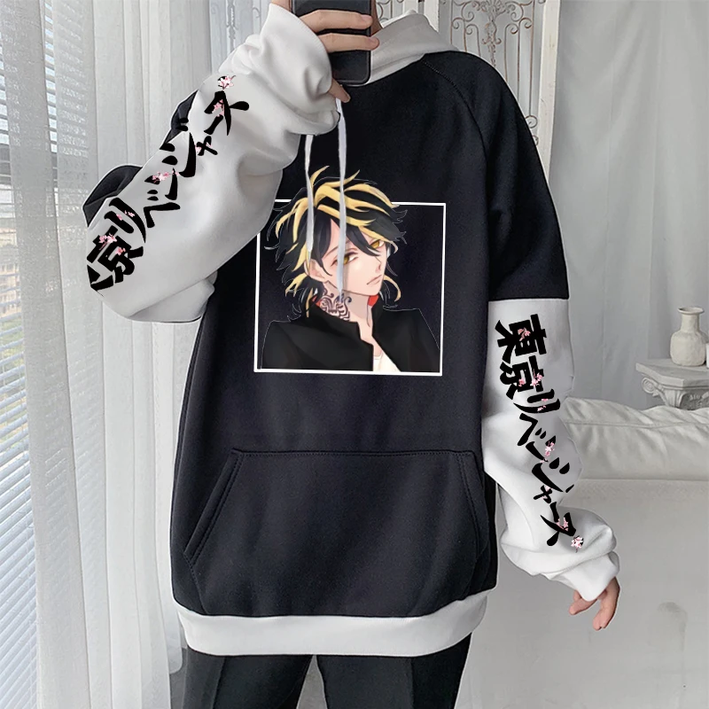 Tokyo Revengers Anime Hooded Kazutora Hanemiya Print Men Women