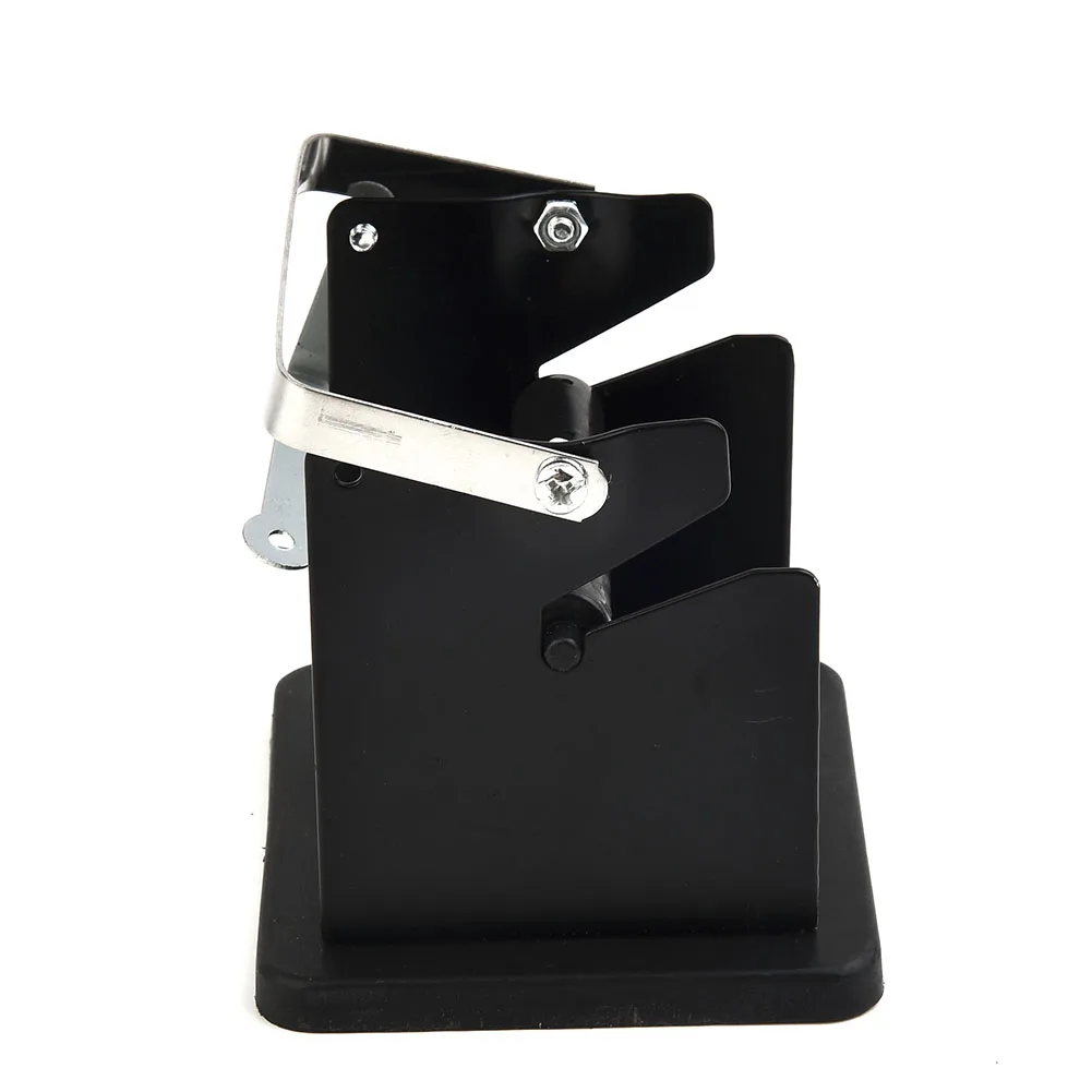

Holder Welding Frame Spool Holder Structure Pad Solder Wire Holder 1000g 1pcs 72mm Black Cast Iron Alloy Dispenser