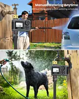 INSOMA Автоматическая система полива Умный садовый таймер полива с латунным поворотным механизмом для шланга Fuacet Открытый сад IPX5 — изображение 6