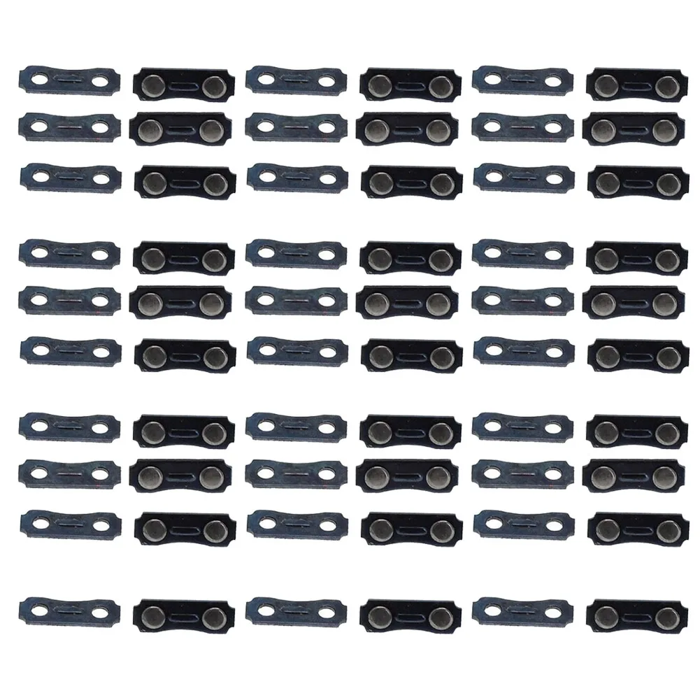 

For Joining 050&058 Chainsaw Chain Repair Links 3/8 30 Sets Black For Jointing 050&058 Stainless Steel Brand New