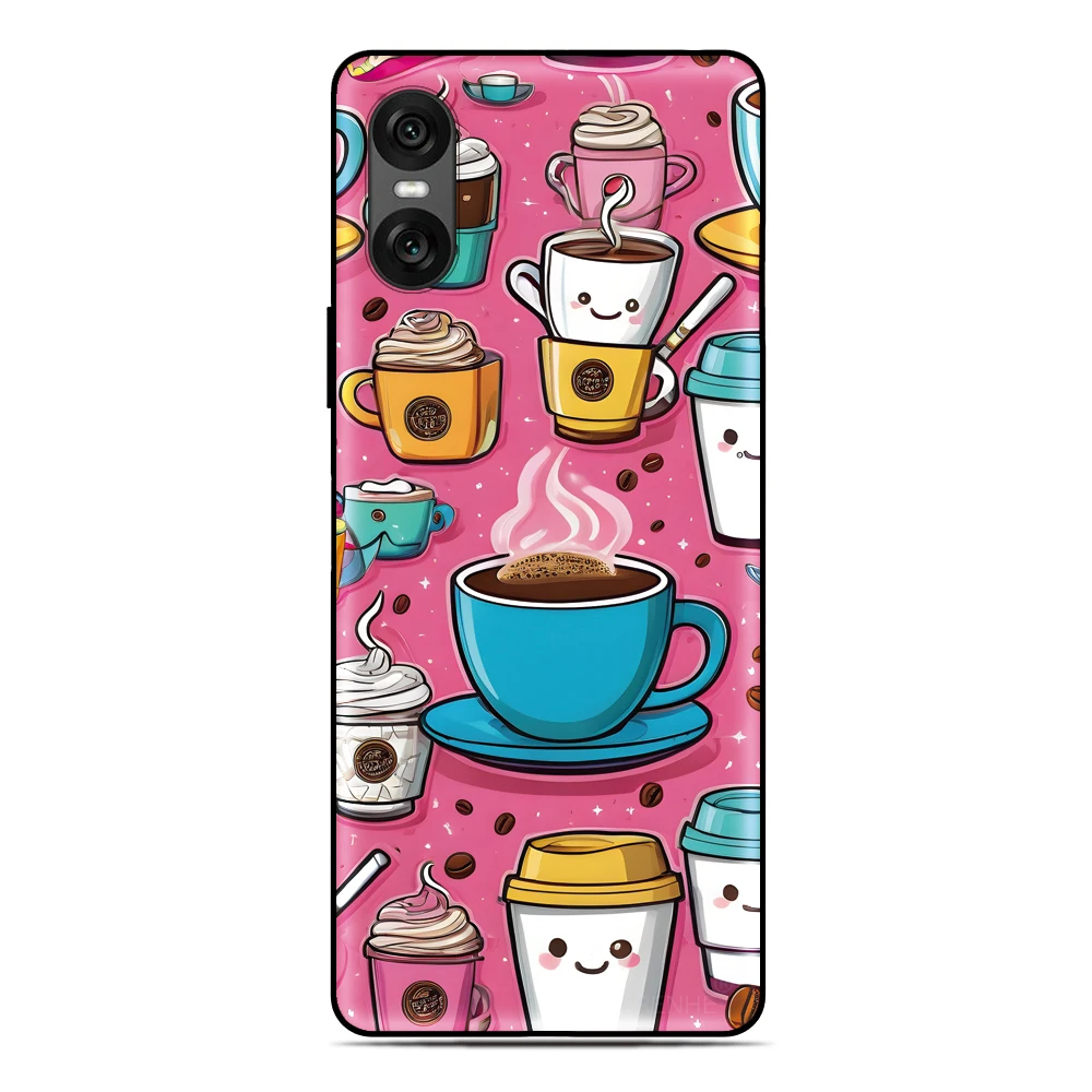 Vibrant Comic Art Soft Phone Case Back Cover