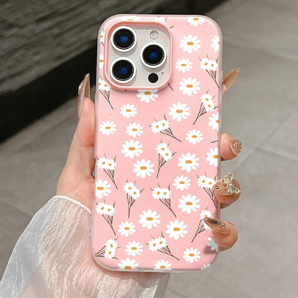 Charming Daisy Flower Phone Case Cover