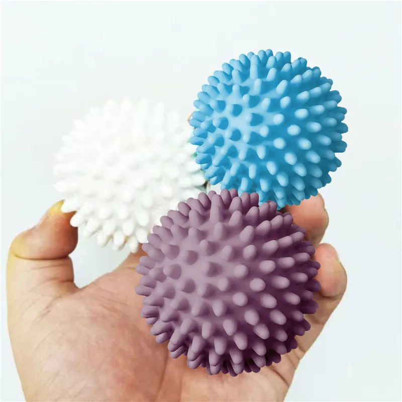 Laundry Ball Magic Reusable PVC Solid Cleaning Ball 1/2/3pcs Household Cleaning Washing Machine Clothes Softener Tools