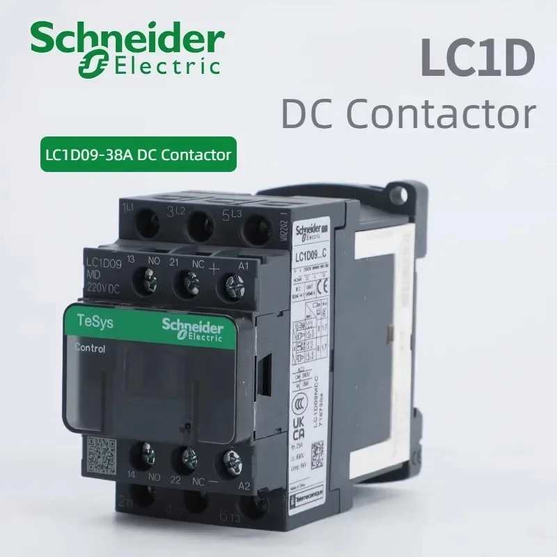 contator de baixa potencia schneider electric preto branco opcional lc1d09 12 18