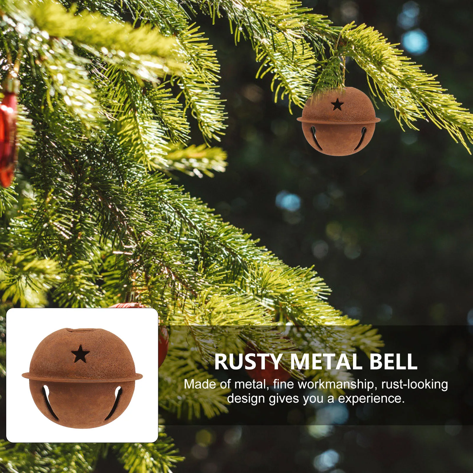 12pcs Christmas Tree Hanging Decoration Natale Bracelet Bell Crafts Jingle  Bellbulk Crafts Jingle Bells Bulk Pet Collar Bell