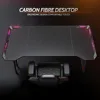 47 inch Gaming Desk with LED Lights for Home Office, Black 4