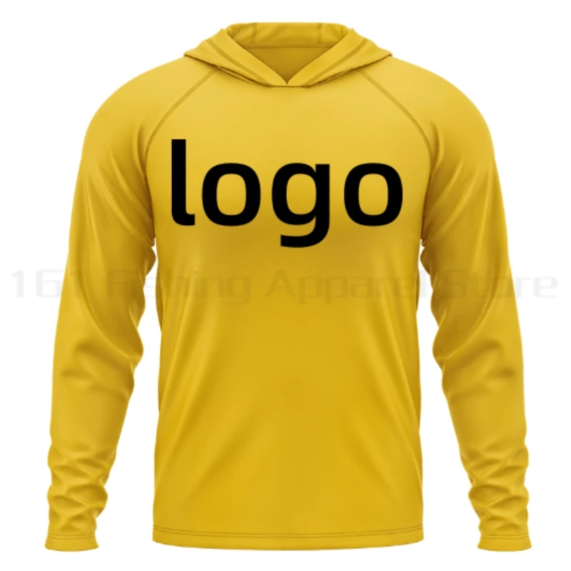 Personalized Customized Pattern Design Men Hooded Fishing Shirt Fishing Clothing Fishing T Shirt UV Protective Fishing Apparel