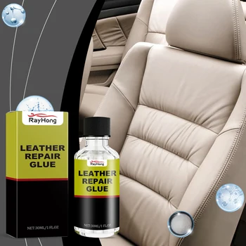 Car Leather Repair Repair Fluid Auto Seat Maintenance Leather Care Liquid Rubber Leather Gel Sofa Car Leather Adhesive Glue 1