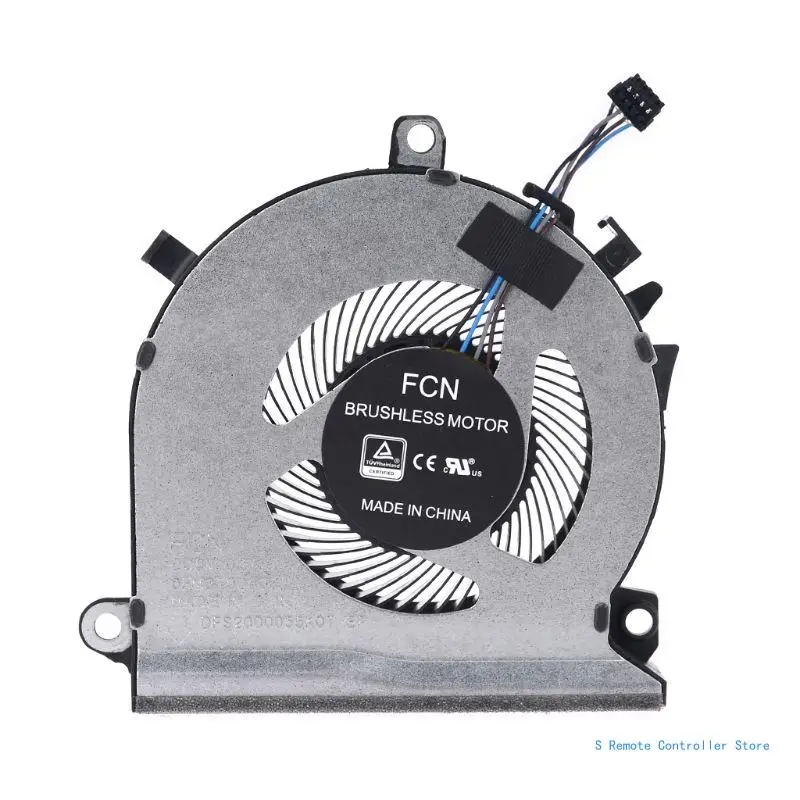 

CPU Motherboard Cold Cooling Fan Fits for 5 Gaming 15-EC 15-EC0016ax 15-EC0075ax Laptop PC Chassis Air Cooler Portable