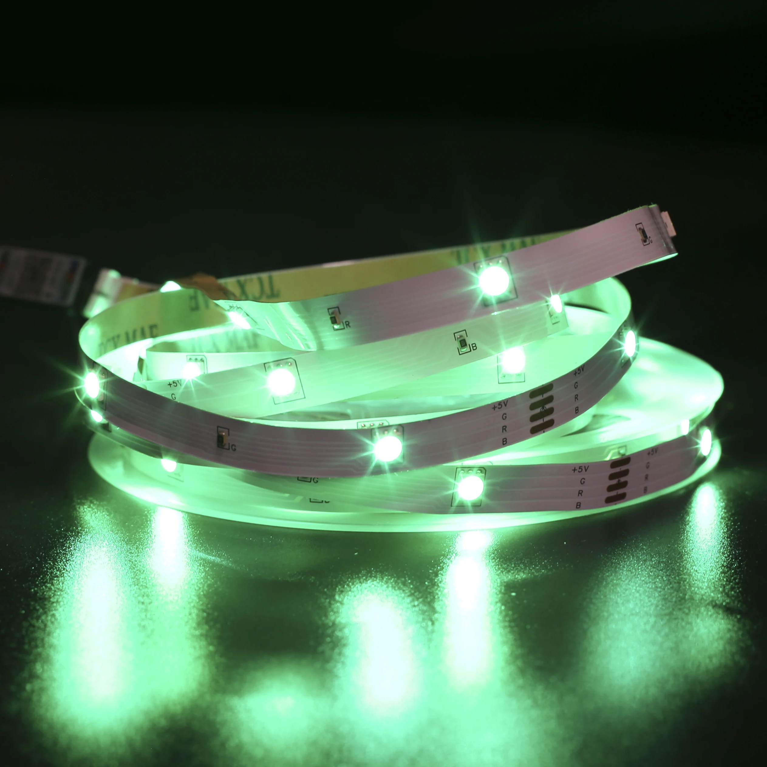 RGB LED 스트립 조명 SMD 3535 블루투스 원격 제어 장식, 거실 USB 램프 음악 모델 TV 배경 방 장식 선물