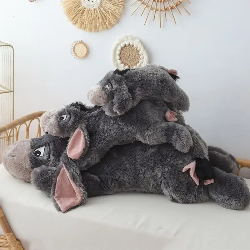 Disney Winnie Pooh Bear Plush Toys Sorrowful Eeyore Plush Dolls Soft Stuffed Animals Pillow Ornament Kawaii Children's Toy Gifts 2