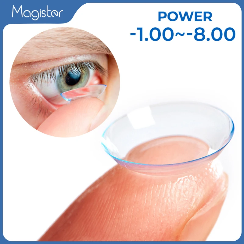 Lentes de contacto con dioptrías anuales Lentes de contacto