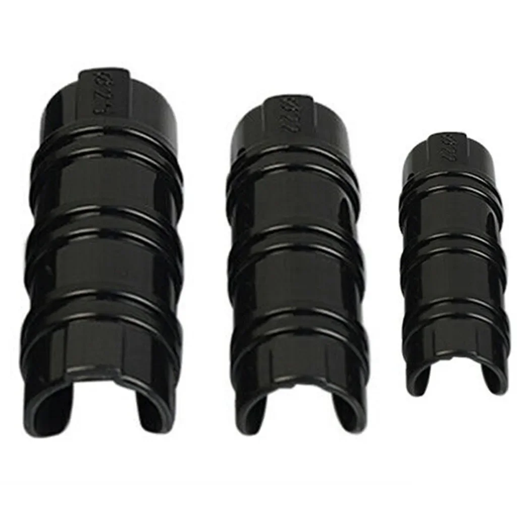 햇빛가리개 네트 온실 클립 튜브, 흰색, 19mm, 20mm, 20x25mm, 블랙 클램프 필름 클립, 파이프, 식물 플라스틱 하이 퀄리티