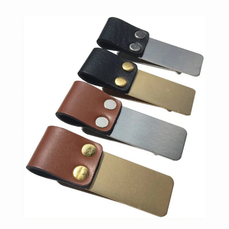 1pc Pen Loop for Notebook Leather Journal Notebook Accessories Pencil Holder Bookmark with Metal Clip Books Page Marker pen holder pen and brush holder pen loop pen clip