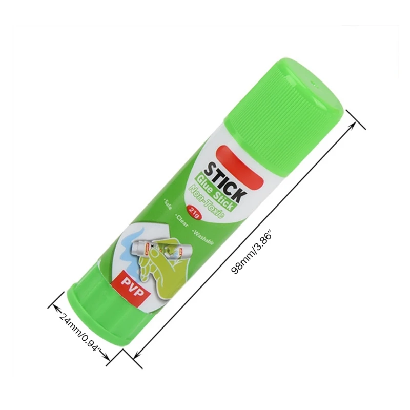 3Pcs 3D 프린터 접착제 스틱 솔리드 스티커 인쇄 열 침대 접착제 PVP 인쇄 필라멘트 ABS PET PETG 다목적