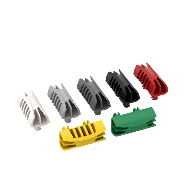 

10 шт., детали MOC 30622, решетка радиатора, 1x4 Совместимые Кирпичи, сборные строительные блоки «сделай сам», детская головоломка, игрушка-мозг, подарок