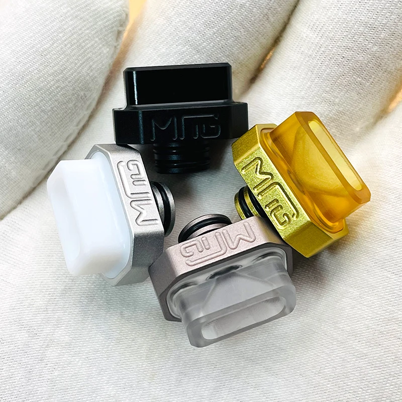 

Vape Mag Square 510 Drip Tip For Billet BB Box Mod DotMod Dotaio Pod RDA Atomizer RTA Tank Vape Mouthpiece