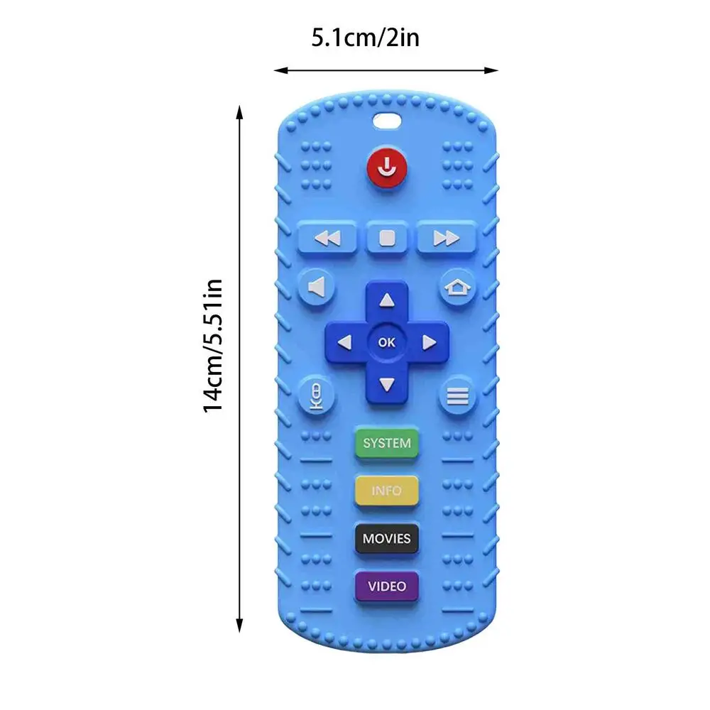 1 pièce Bébé Anneau De Dentition Jouet , TV Télécommande Design