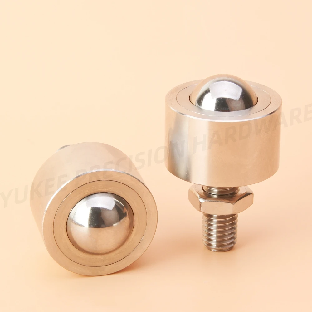 Yk315 Flange Mount Conveyor Wheel Universal Ball Transfer Unit Bearing