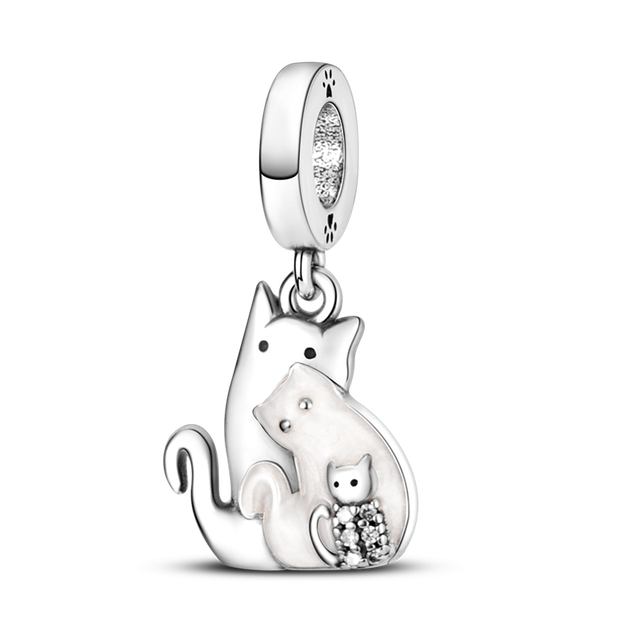 Sterling Silver New charm Fit Original Pandora charm bead Pendant trunk Charm Bracelet Necklace Trinket Diy Women Jewelry