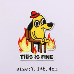 Vibrant Yellow Duck Embroidery Patch - Hip Hop Style Iron - On Badge (PE13992CT)
