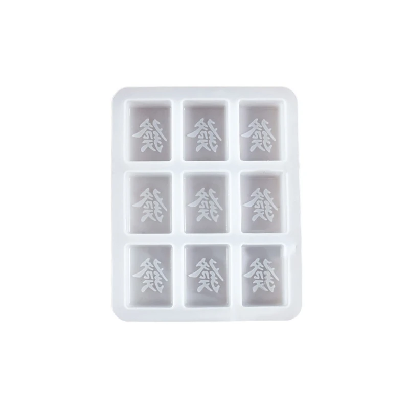 

Creative Cake Decorating Mold DIY Mahjong Mold Handmade Jewelry Making Moulds Dropship