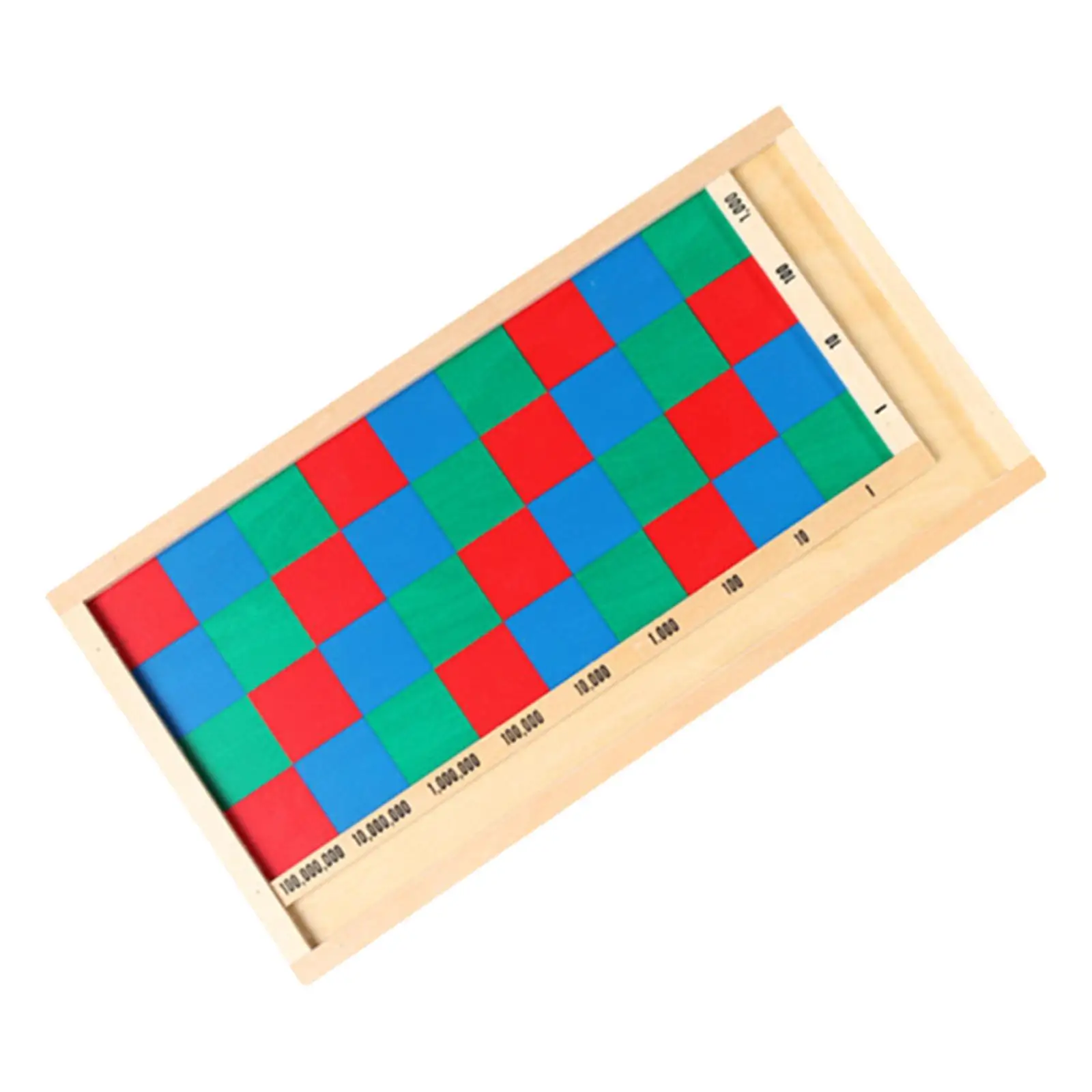 Mathematics Teaching Aids Hands on Ability Wood Mathematics Learning Toy for Travel Home Preschool Kindergarten Children