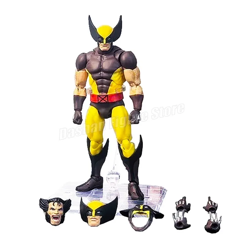 MAFEX-MAFEX 138-ウルヴァリンのアクションフィギュア,茶色のX-men