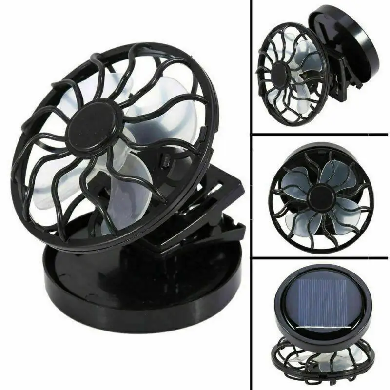 Solar Fan Clip-on Hat Desk Travel Camp Summer Mini Clip Usb Fan Sun Energy Power Panel Cell Portable Cooling Cooler UV Cap handheld fan cooling fan gaming cooling fan 3d printer fan