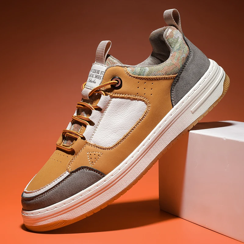 

Men Casual Shoes Spring Autumn fashion Shoes Male Sneakers Net Red Trend Flats Running Shoes lace up men Flats Skateboard Shoes