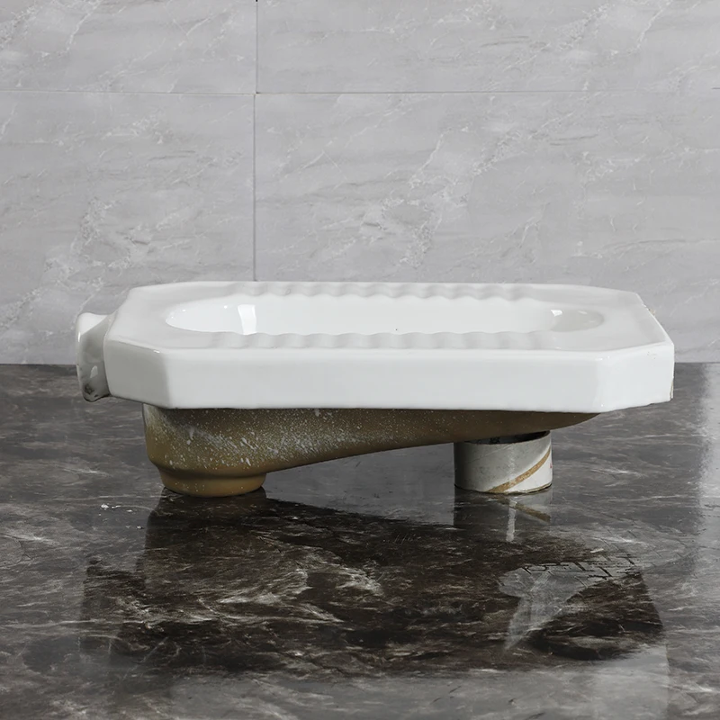 Africa WC toilet Export africa Squat  pit Ceramic Toilet Bowl Twyford 4