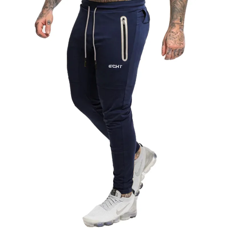 Men Autumn Winter Sweatpant Jogger Casual Sweat Pants Zipper Packets 3XL sport jogging trousers fleece sweatpants