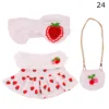 1 Set 30cm Cafe Duck Doll Clothes Kawaii LaLafanfan Plush Stuffed Soft Ducks Doll Accessories Dress Girl`s Gift for Children Toy 2