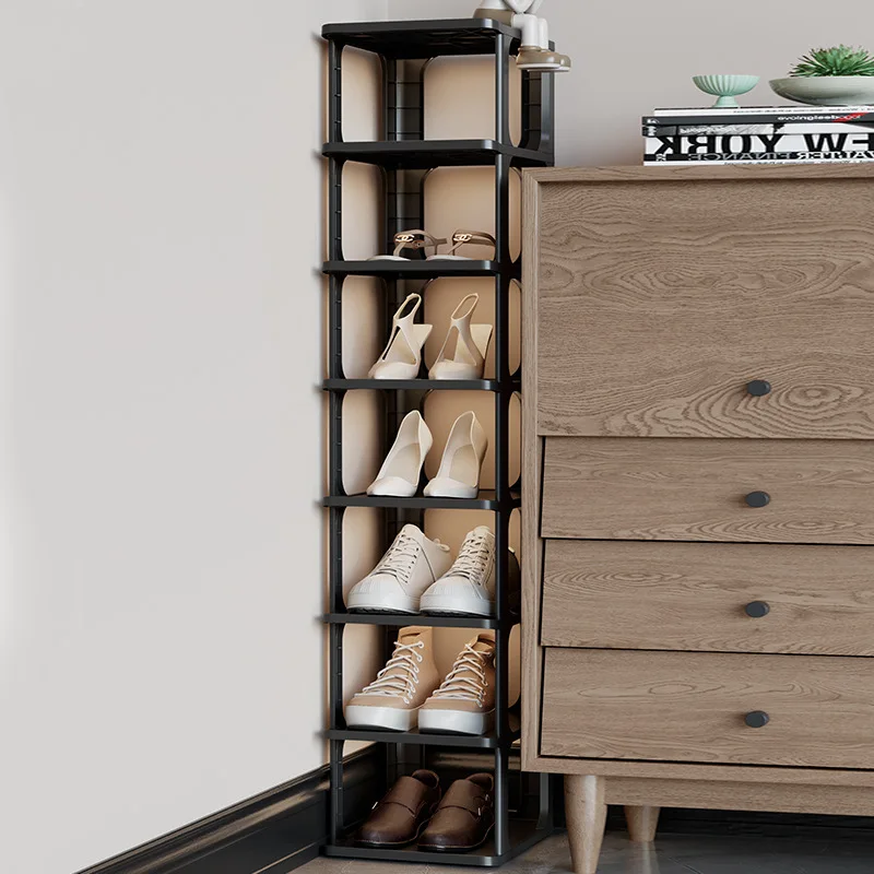 Zapatero sencillo multicapa de pie, estante económico para zapatos, muebles  de dormitorio para el hogar, armarios
