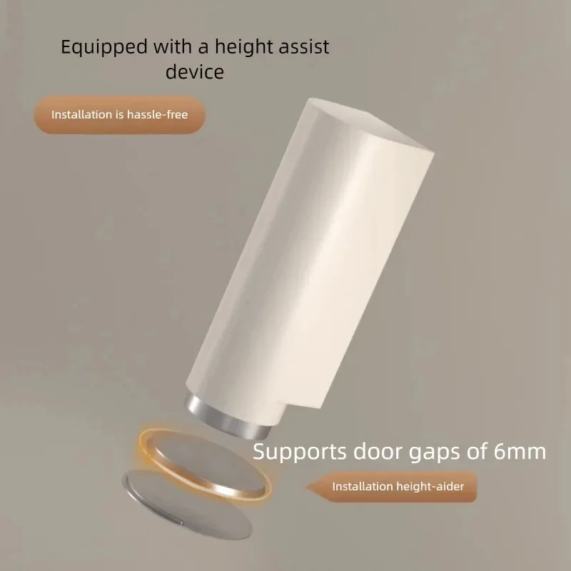 Magnetic Hidden Door Stopper and Wall Protector - Elegant Home Decor Accessory