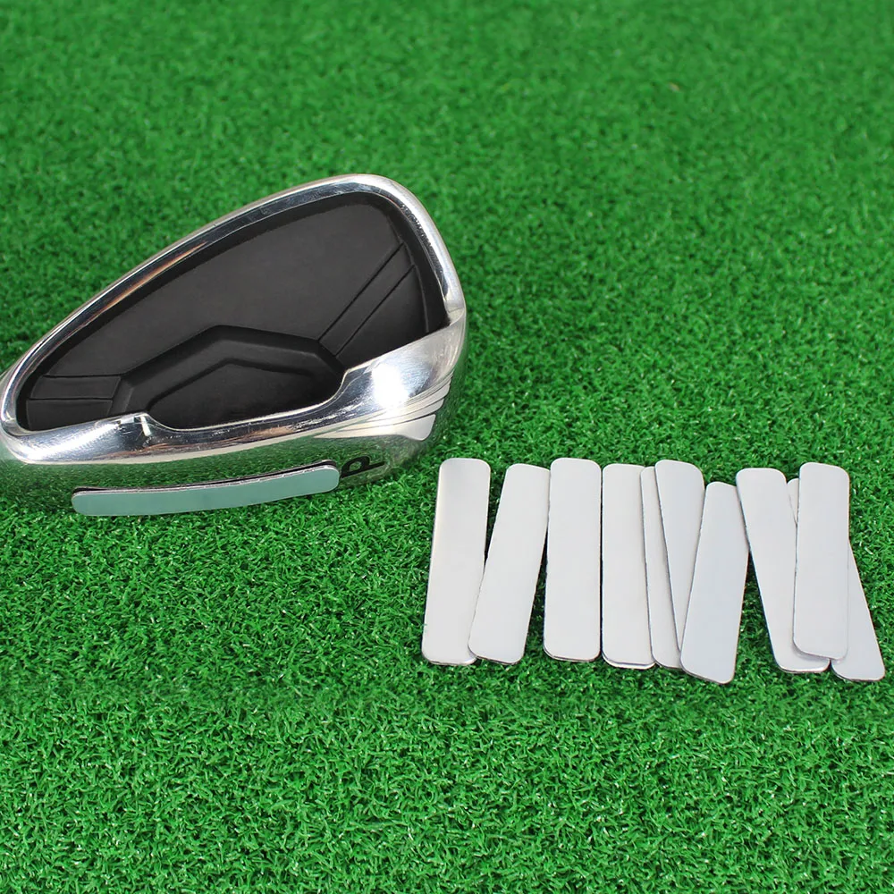 10 Pcs Golf Club Weighted Lead Tape Add Swing Weight 3g/piece Silver Golf Assisted Practice Supplies