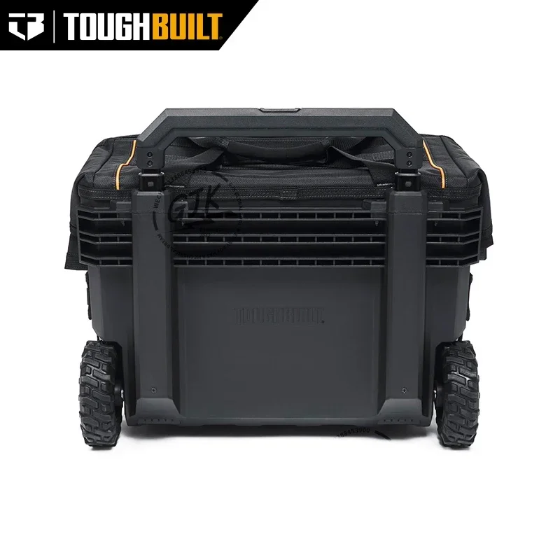 TOUGHBUILT XX-Large Rolling Massive Mouth Bag Multi-functional Waterproof Push-pull Toolkit Tool Bag Tool Pouch TB-CT-61-22 3