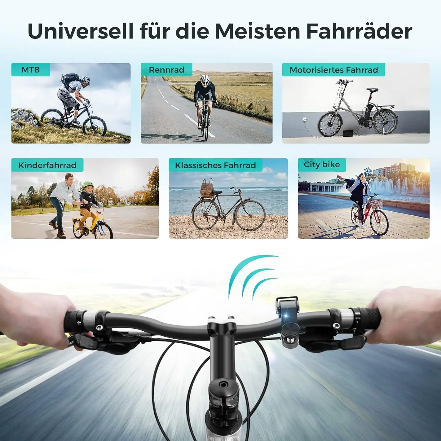 Outdoor Bicycle Bell Stainless Bicycle Car bell Bike Cycling Accessories
