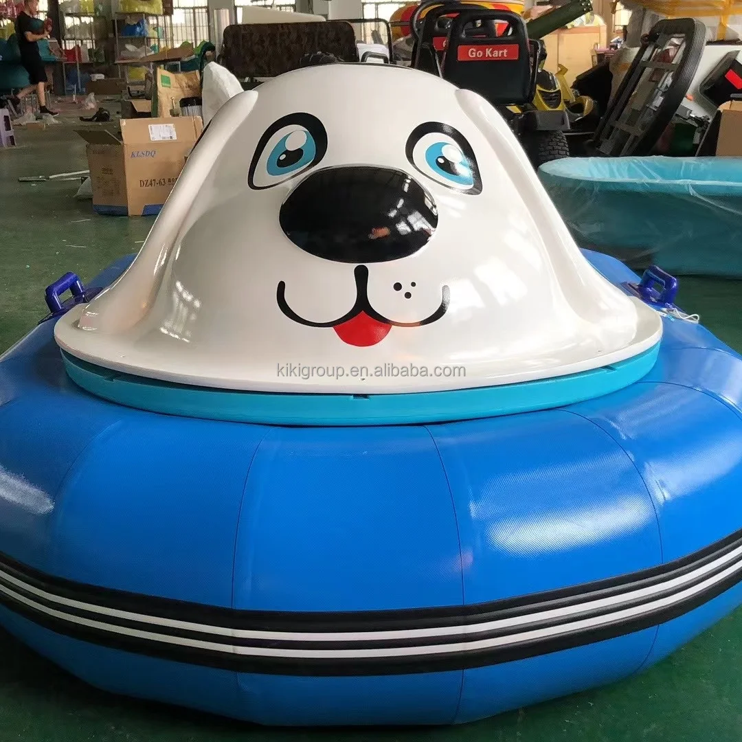 Customized Dog Theme Animal Shapes FRP Material Battery Bumper Craft Dodgem Car Boat